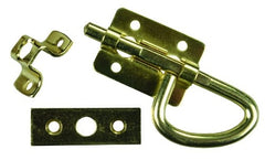 JR Products 20645 Universal Bolt Latch - Brass