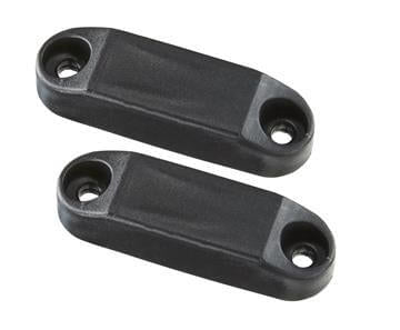 RV Designer L607 Magnetic Catch Set - Black, 2 Pack