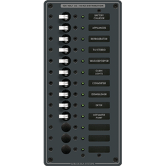 Blue Sea 8480 AC 13 Position - Vertical