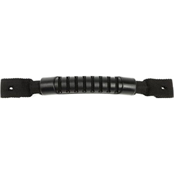 Whitecap S-7098P Flexible Grab Handle with Molded Grip - 9-3/8", Black