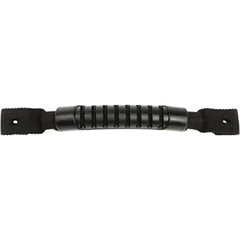 Whitecap S-7098P Flexible Grab Handle with Molded Grip - 9-3/8", Black