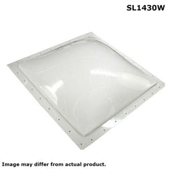 Specialty Recreation SL1430W Single Pane Exterior Skylight - 14" x 30", White