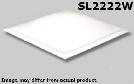 Specialty Recreation SL2222W Single Pane Exterior Skylight - 22" x 22", White