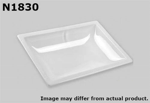 SR Specialty Recreation N1830 Inner Garnish Dome With No Window - White, 21" x 33"