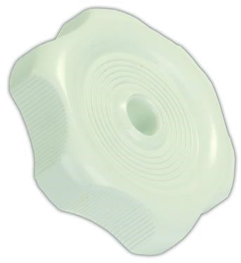 JR Products 20355 Window/Vent Knob Handle - 1/2", White