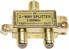 RV Designer T189 In-Line Coaxial Cable Accessories - TV Line Splitter