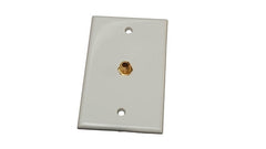 RV Designer T141 Interior TV Wall Plate - White