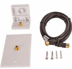 RV Designer T201 TV Hook-Up Kit - White