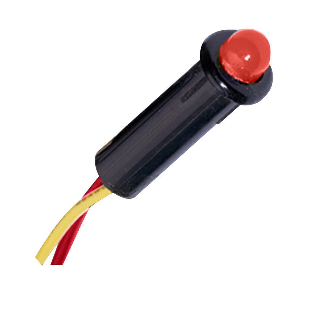 Paneltronics <sup>5</sup>&frasl;<sub>32</sub>" LED Indicator Light - 12-14VDC - Red