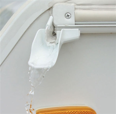 Camco 42123 Gutter Extension - White