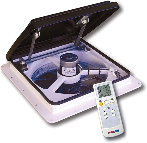 MAXXAIR 00-04500K MAXXFAN Plus - 14", Smoke