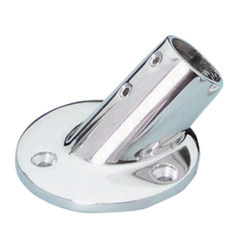 Whitecap 6014C 7/8" -45 Degree Round Base S.S.