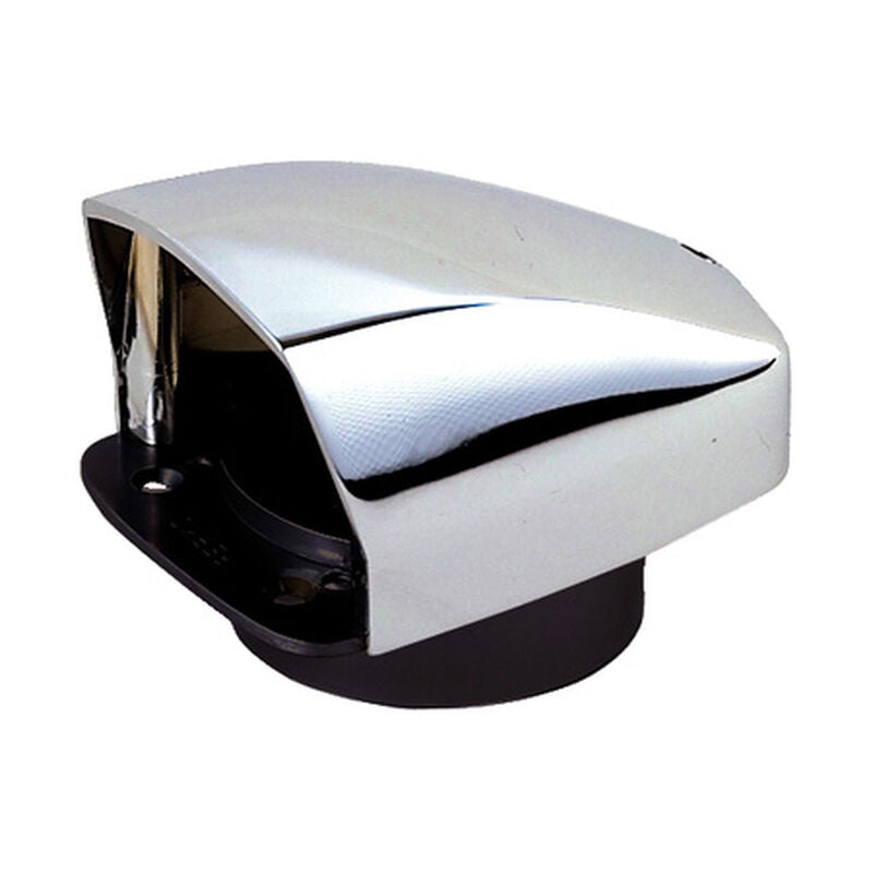 Perko 0870DP0CHR Chrome-Plated Cowl Ventilator with 3" Duct