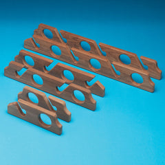 Whitecap 60612 Teak Four Rod Fishing Rod Storage Rack