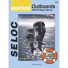Sierra 18-01500 Seloc Manual for Nissan/Tohatsu Outboards - 1992-'13 (2.5-140HP/All)