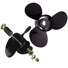 Michigan Wheel 993154 Apollo B-Series 3-Blade Stainless Steel Propeller - LH, 13-1/4" Diameter x 17" Pitch