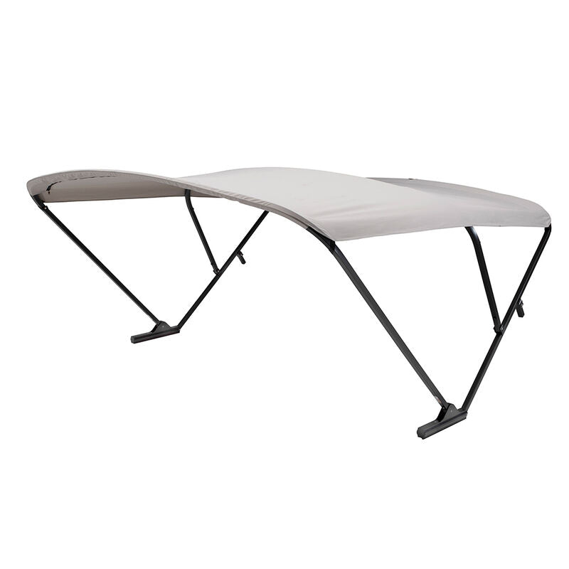 Lippert 2020000307 SureShade Power Bimini - Black Anodized Frame with Gray Fabric