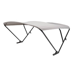 Lippert 2020000307 SureShade Power Bimini - Black Anodized Frame with Gray Fabric