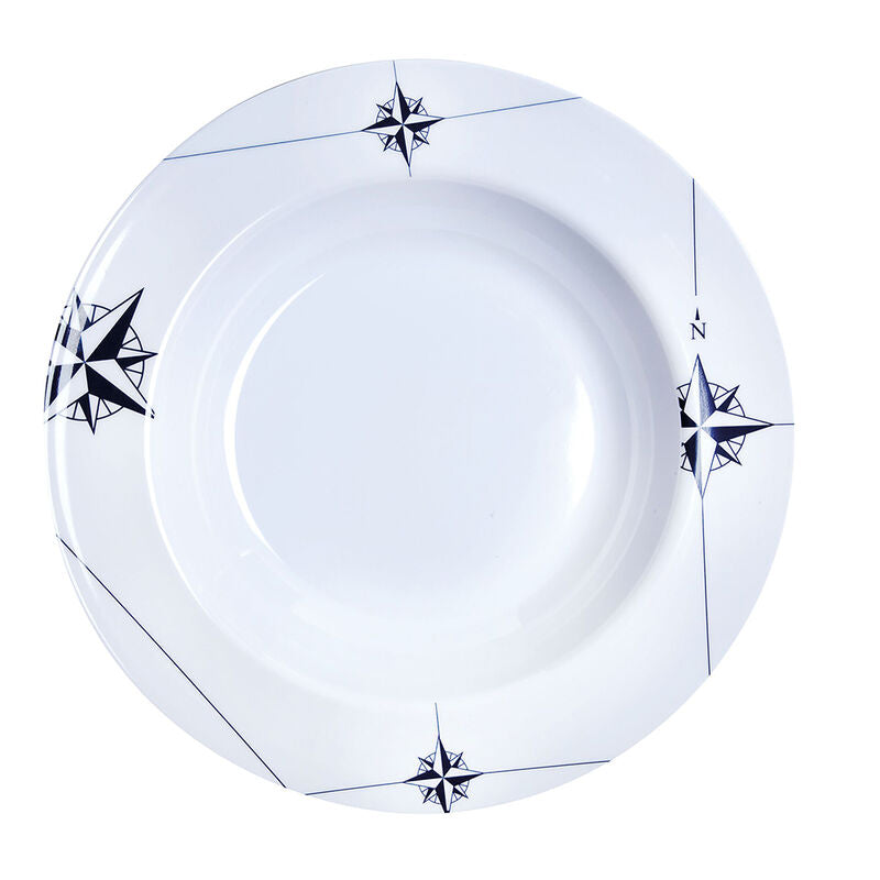 Whitecap 15002C Marine Business Northwind Round Soup Bowls 8.8" - 6-Piece Set