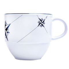 Whitecap 15005C Marine Business Northwind Tea Cup and Saucer Set - 6 Sets