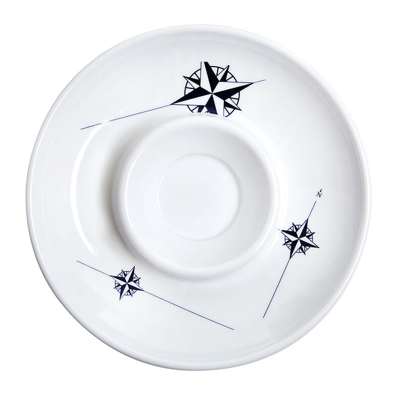 Whitecap 15006C Marine Business Northwind Espresso Cup and Saucer Set - 6 Sets
