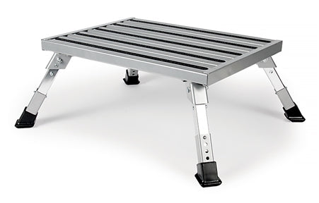 Camco 43676 Adjustable Aluminum Platform Step