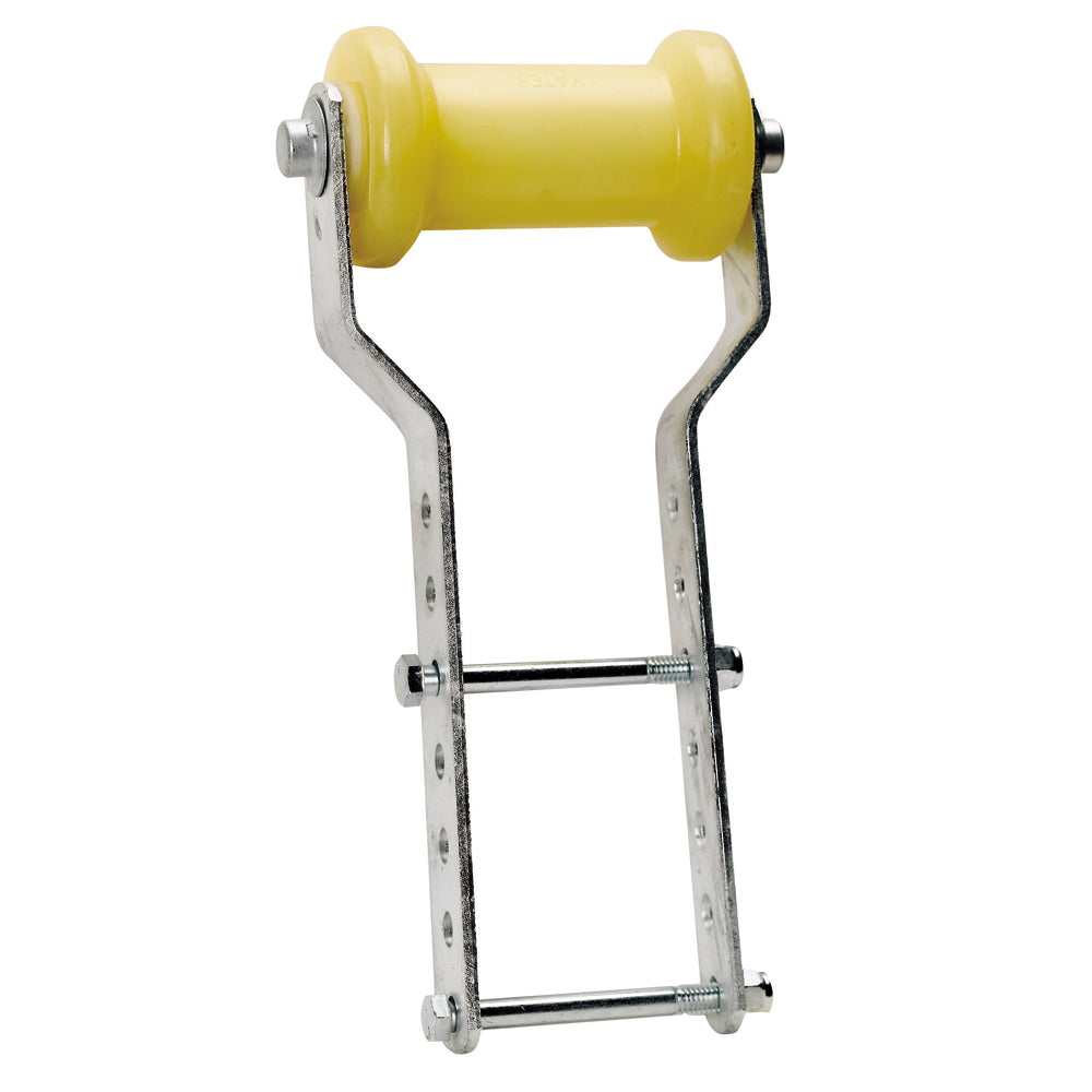 C.E. Smith 5" Adjustable Keel Roller Assembly f/3" Tongue - Yellow