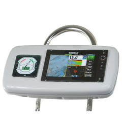 NavPod GP1040-13 SystemPod Pre-Cut f/Simrad NSS9 evo2 or B&G Zeus&#178; 9 & 1 Instrument f/9.5" Wide Guard