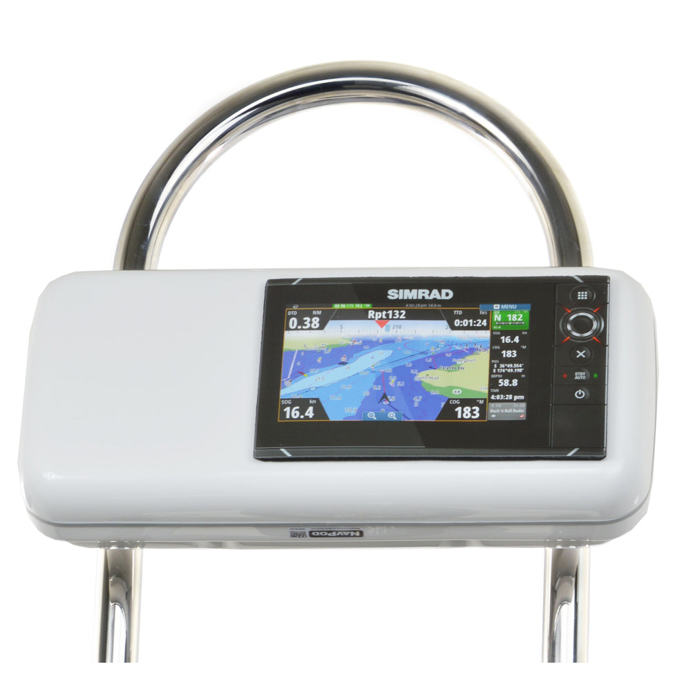 NavPod GP2506 SystemPod Pre-Cut f/Simrad NSS7 evo2 or B&G Zeus&#178; 7 w/Space On The Left f/12" Wide Guard