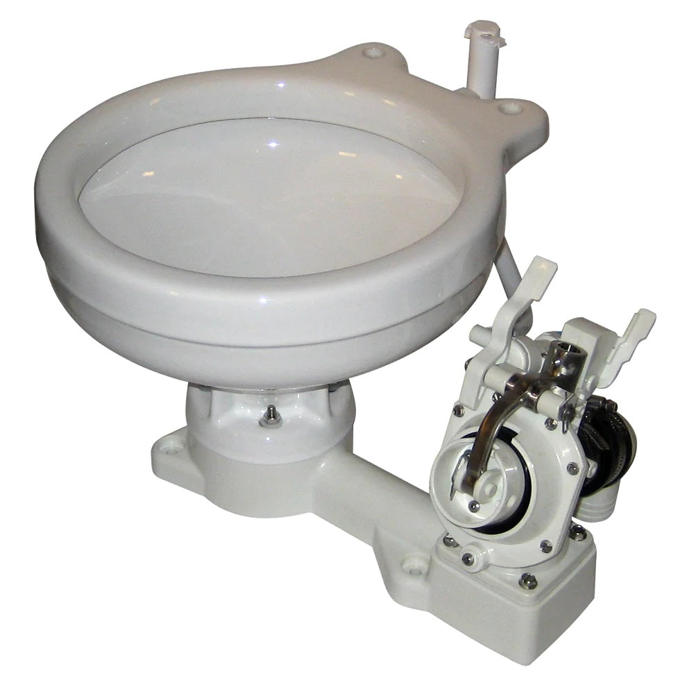 Raritan Fresh Head - Fresh Water Flush - Manual - Household Style - Right Hand Operation 25H00