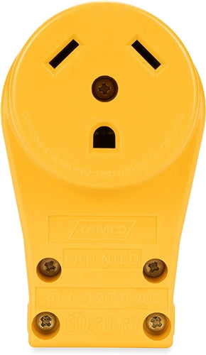 Camco 55343 Female Replacement Receptacle - 30 Amp