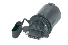 Hopkins 47355 Taillight Adapter - 7-Blade Round to 4-Flat