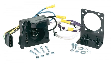 Hopkins 47185 Multi-Tow 4 Flat To 7 Blade And 4 Flat Adapter