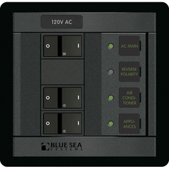 Blue Sea 1214 120V AC Main + 2 Positions