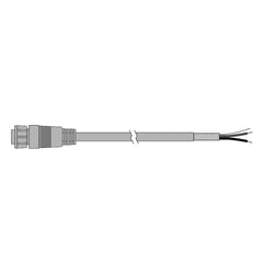 FLIR Power Cable 12AWG - Straight - 100&#39; - LSZH
