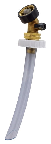 Valterra A01-0035VP SECURE-FILL Hands Free Water Tank Filler with Brass Shut-Off