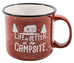 Camco 53235 Mug 16 Oz Speckled Red