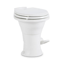 Dometic 302310081 310 Series Gravity-Flush Toilet - White, Standard