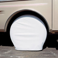 ADCO 3949 Ultra Tyre Gards - BUS 40" to 42", Polar White