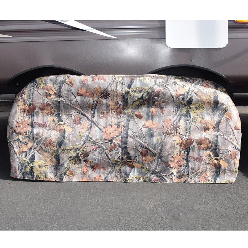 ADCO 3622 Game Creek "Oaks" Camouflage Tyre Gards - Double Axle 30" to 32"
