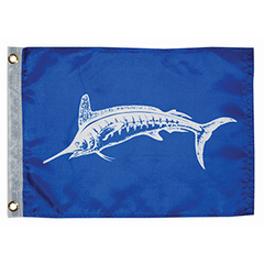 Taylor Made 12" x 18" White Marlin Flag 3018