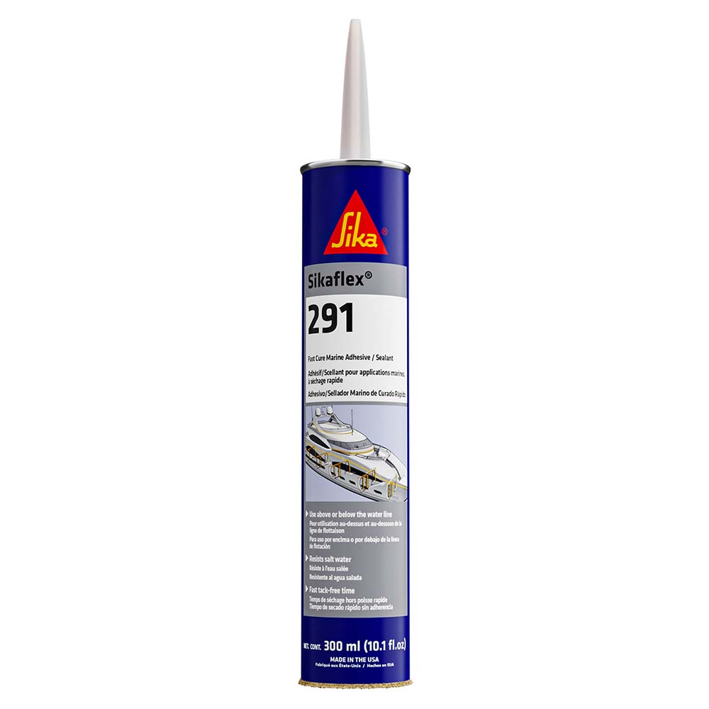 Sika Sikaflex&reg; 291 Fast Cure Adhesive &amp; Sealant 10.3oz(300ml) Cartridge - White
