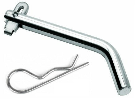 Reese 63204 1/2" Integral Pin and Clip for 1.25" Square Receivers - Zinc