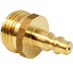 Valterra P23510LFVP Brass RV Blow Out Plug with Quick Connect