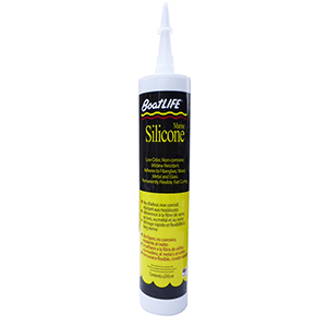 BoatLIFE Silicone Rubber Sealant Cartridge - Black 1152