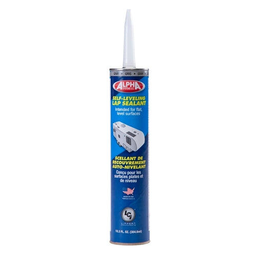Alpha Systems 862147 N1021 High Solids Low V.O.C. Self-Leveling Sealant - 11 oz. Tube, Gray