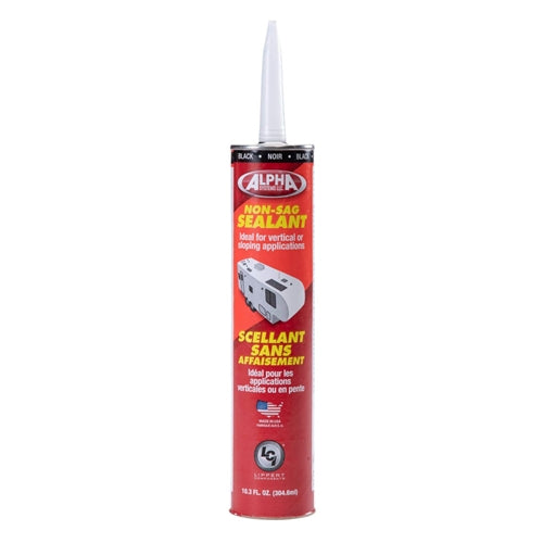 Alpha Systems 862158 N1010 Non-Sag Roof Sealant - 11 oz., Black