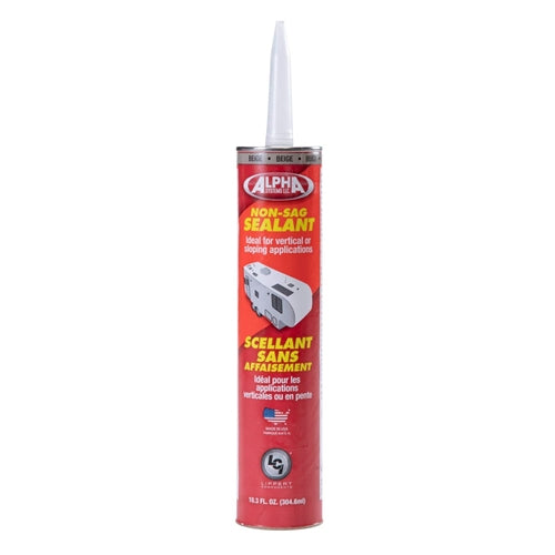 Alpha Systems 862160 N1010 Non-Sag Roof Sealant - 11 oz., Beige