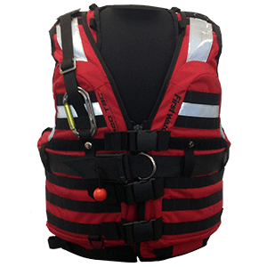 First Watch HBV-100 High Buoyancy Rescue Vest - Red - Medium to XL HBV-100-RD-M-XL