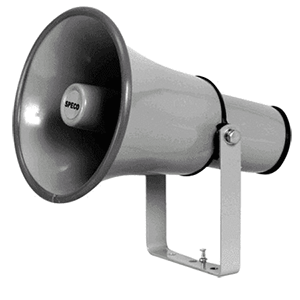 Speco 8.5" Weatherproof PA Speaker w/Transformer SPC15T